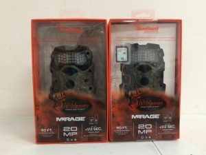 Lot of (2) Wildgame Innovations Trail Cameras, E-Commerce Return, Sold as is