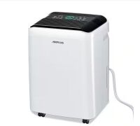 50 pt. 4,500 sq. ft. Dehumidifier in White with Drain Hose and Bucket, Auto Defrost, Low Noise