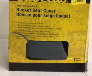 Neoprene Bucket Seat Cover, E-Commerce Return, Sold as is