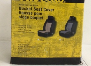 Neoprene Bucket Seat Cover, E-Commerce Return, Sold as is