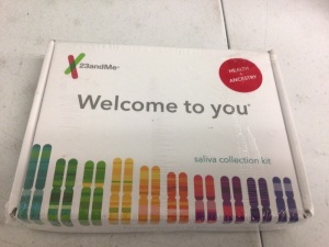 23andMe Health and Ancestry Saliva Test Kit, Sealed, Sold as is