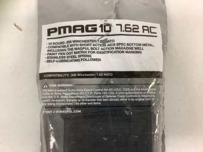 PMAG 10 7.62 AC, E-Comm Return