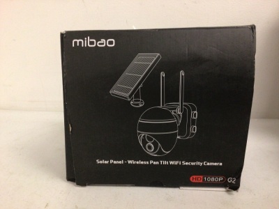 Solar Panel Security Camera, Appears new, Sold as is