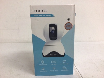 Conico Wireless Camera, Appears New, Sold as is