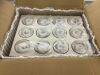 Glass Pillar Candle Holders, 36 pc - 4