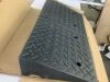 DNA MOTORING 6.9" Rise Heavy Duty Rubber Curb Ramp, 39 in L x 19.5 in W - 3