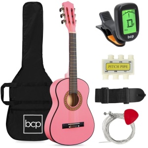 Kids Acoustic Guitar Beginner Starter Kit with Carrying Case, 30in 