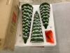 Set of 3 Pre-Lit Ceramic Tabletop Christmas Trees - 2