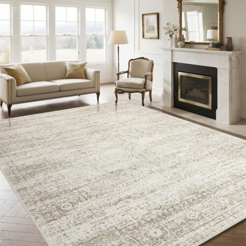 Washable Area Rug, 9' x 12'
