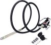 BIZOEPRO Handheld Concrete Vibrator, 1600W 2HP 18000RPM, 14-3/4ft Flexible Shaft