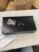 Wall-Mount Metal Mailbox with Keys