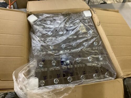 30 Slots Acrylic Cell Phone Locker Box - Damaged Corner
