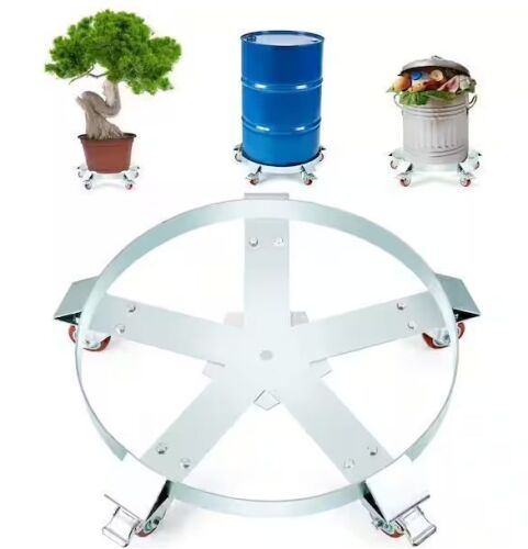VEVOR 55 Gal. Heavy Duty Drum Dolly 1250 lbs. Capacity