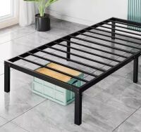 Metal Platform Bed Frame, Twin