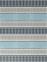 BalajeesUSA Outdoor Plastic Patio Rugs &ndash; 9ft x 12ft, Grey, Teal Durable and Affordable Multipurpose Woven Plastic Straw All-Weather and Waterproof Rug Reversible Camper Mats Large RV Mats Outdoor
