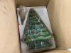 Ceramic Halloween Tabletop Tree w/ Orange & Purple Bulb Lights - 15in - 3