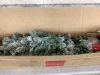 6' Pre-Lit Snow Flocked Artificial Pencil Christmas Tree - 5