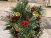 Santa Boots w/ Pre-Decorated Christmas Greenery, Lights - 40in - 4