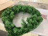 36" Pre-Lit Artificial Fir Christmas Wreath w/ LED Lights, Plug-In, PVC Tips - 4