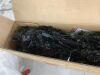6' Pre-Lit Artificial Black Christmas Tree w/ Incandescent Lights, Metal Stand - 4