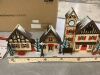 Pre-Lit Wooden Christmas Village, Winter Mantel Decor w/ 20 LED Lights - 5