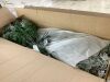 12' Pre-Lit Snow Flocked Artificial Pencil Christmas Tree - 2