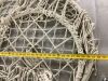 Cotton Macrame Hammock Hanging Chair Swing, Handwoven w/ Backrest - 5