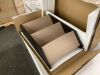 Foldable Adjustable, Non-Slip Wide Wooden Carpeted Pet Step Stairs - 2