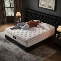 HIRELIX 12 Inch King Hybrid Mattress, Cooling Gel Memory Foam & Zoned Pocket Coils
