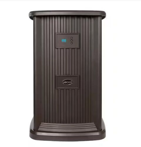 AIRCARE PEDESTAL 3.5-Gal. Cool Mist Evaporative Whole House Humidifier for 2,400 sq. ft., Espresso