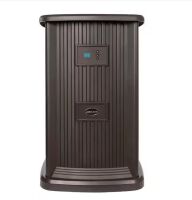 AIRCARE PEDESTAL 3.5-Gal. Cool Mist Evaporative Whole House Humidifier for 2,400 sq. ft., Espresso