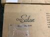 OmySalon Barber Station Wall Mount 2 Drawers 1 Storage Cabinet 3 Open Shelves - 3
