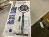 DREO 7 in. Adjustable Pedestal Floor Fan w/Remote, 8-Speeds, 25 dB, 8 Hr Timer, 35-40 in. Adj. Ht, 120&deg; 3D Oscillation, Black