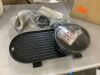 VEVOR Aluminum Alloy 2 in 1 Electric BBQ Grill and Hot Pot 72 sq. in. - 2