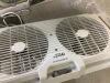 Comfort Zone 9 in. Electric Twin Window Fan with 3 Fan Speeds, Quiet Setting - 4