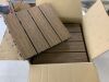 NewTechWood UltraShield Naturale 1 ft. x 1 ft. Quick Deck Outdoor Composite Deck Tile in Peruvian Teak (10 sq. ft. Per Box)