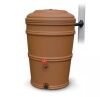 EarthMinded RainStation 45 Gal. Terracotta Rain Barrel with Diverter