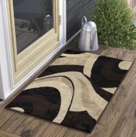 Yafa Home Fashion Modern Contemporary Swirls Design Area Rug, Luxurious, Elegant, and Fashionable Area Rug