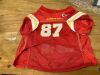 Pets First NFLPA Travis Kelce Dog & Cat Jersey, Small - 2