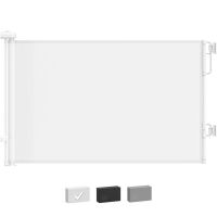 Cumbor Retractable Baby Gate, Extends up to 55" Wide, 34" Tall