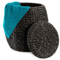 Multipurpose Hyacinth Storage Tote Basket