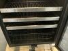 Velivi 24" Beverage Refrigerator Cooler Under Counter, 180-Can Capacity, 24 Inch Wide - Small Dent by Hinges, Door Slightly Crooked - 6