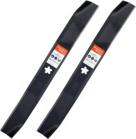 134149 Mulching Blades for Craftsman 42 inch Mower Blade LT2000 LT1000 YS4500 Replace 422719 532134149 Husqvarna Poulan Pro 42'' Deck Riding Lawn Mower 5 Point Star (2 Pack)