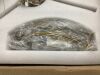 Gold Flush Mount Fandelier with Remote Control - 4