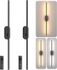 HISTAR Battery Operated Wall Sconces, 31.5inch, Set of 2