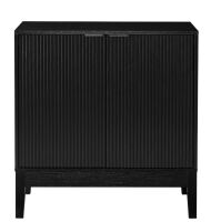 2-Door Reeded Storage Cabinet, Accent Furniture, Sideboard