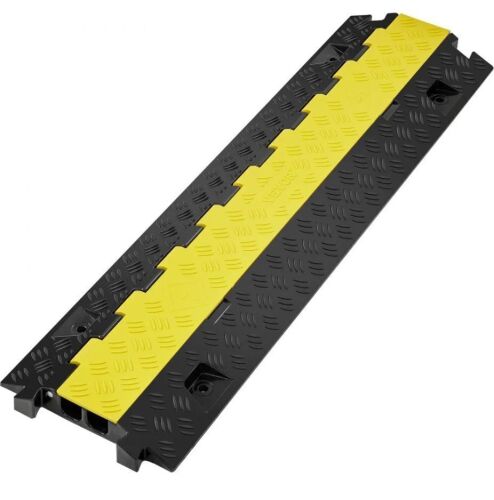 VEVOR 2 Channel Cable Protector Ramp 22000 lbs Load