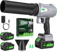 Cordless Leaf Blower with Battery and Charger, 1000,000 RPM, 395CFM 1000G Power