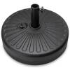 Plastic Patio Umbrella Base Pole Holder Accessory w/ Adjustable Knob&nbsp;