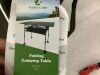 ALPHA CAMP Aluminum Folding Camp Table